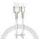 USB kabel za Lightning Baseus Cafule, 2.4A, 1m (bijeli)