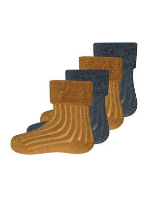 EWERS Čarape antracit siva / karamela