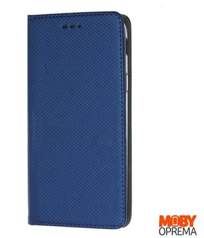 Huawei Y6 2017 plava preklopna torbica