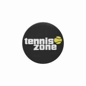 Vibrastop Logo Tennis Zone Tennis Racket Damper 1P - black