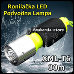 Baterija XML-T6 Vodootporna Ronilačka LED Podvodna Lampa za Ronjenje