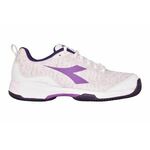 Ženske tenisice Diadora S.Shot W Clay - white/hyacinth violet