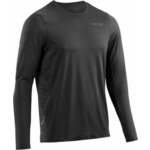 CEP W1136 Run Shirt Long Sleeve Men Black M Majica za trčanje s dugim rukavom
