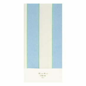 Stolnjak 137x259 cm Pale Blue Stripe – Meri Meri
