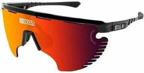 SCICON Aerowing Lamon Black Gloss/SCNPP Multimirror Red/Clear Biciklističke naočale