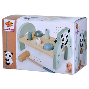 Drvena igračka za udaranje panda - Eichhorn