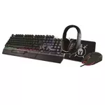 Gaming set MS (COMBAT 4u1) ELITE C500 (Tipkovnica + miš + podloga za miš + slušalice)