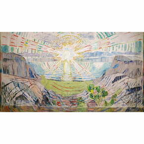 Reprodukcija slike Edward Munch - The Sun