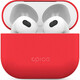 Silikonska maska Airpods 3 crvena EPICO