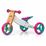 Milly Mally Dječji bicikl bez pedala 2u1 Jake Classic, rozi