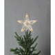 LED osvijetljeni vrh za Star Trading Topsy drvo, visina 24 cm