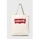 Levi's - Torbica - bež. Velika torbica iz kolekcije Levi's. bez kopčanja model izrađen od tekstilnog materijala.