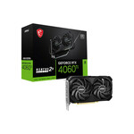 MSI GeForce RTX 4060 Ti VENTUS 2X BLACK 8G OC, 8GB DDR6/DDR6X
