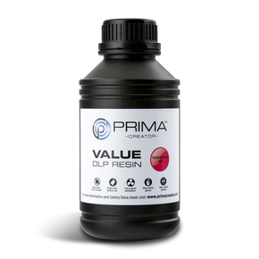 PrimaCreator UV Resin - 500 ml - Prozirno crvena