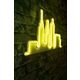 Ukrasna plastična LED rasvjeta, City Skyline - Yellow