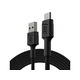 Green Cell KABGC19 PowerStream USB-A - USB-C 200cm Crna 200 cm USB kabel