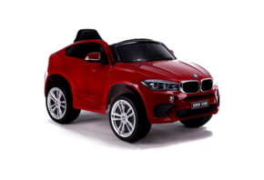 Licencirani auto na akumulator BMW X6 - crveni/lakirani