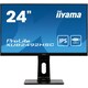 Iiyama ProLite XUB2492HSC-B1 monitor, IPS, 23.8"/24", 16:9, 1920x1080, 75Hz, pivot, USB-C, HDMI, Display port, USB