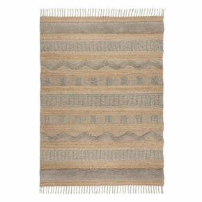 Svijetlo sivi/u prirodnoj boji tepih 160x230 cm Medina – Flair Rugs