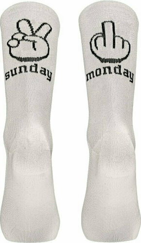 Northwave Sunday Monday Sock White XS Biciklistički čarape