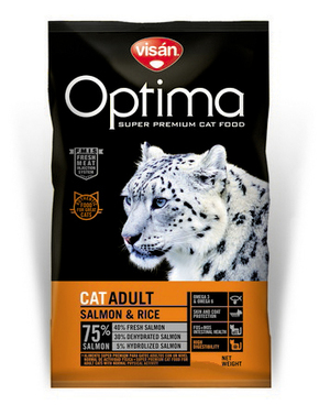 Visán Optimanova Cat Adult Salmon &amp; Rice 2 kg