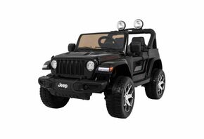 Licencirani auto na akumulator Jeep Wrangler Rubicon 4x4 - crni