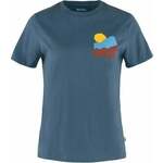 Fjällräven Nature T-Shirt W Indigo Blue L Majica na otvorenom