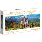Neuschwanstein dvorac HQC panorama puzzle 1000kom - Clementoni