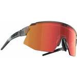 Bliz Breeze 52302-84 Transparent Dark Grey/Brown w Red Multi plus Spare Lens Orange Biciklističke naočale