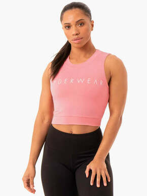 Ryderwear Ženski Crop Top Motion Rose Pink XS