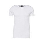 Majica kratkih rukava BOSS 2-pack za muškarce, boja: bijela, jednobojni model - bijela. Majica kratkih rukava iz kolekcije BOSS. Model izrađen od tanke, elastične pletenine.