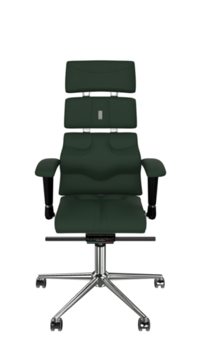 Ergonomska stolica PYRAMID eko-koža zelena