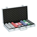Set za poker Kovčeg Aluminij 300 Dijelovi , 4466 g