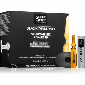 Martiderm Black Diamond Skin Complex Advanced ampule za umornu kožu lica 10x2 ml