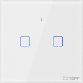Sonoff T1EU2C-TX pametni zidni prekidač