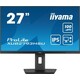 Iiyama ProLite XUB2793HSU-B6 monitor, IPS, 27", 16:9, 1920x1080, 100Hz, pivot, HDMI, Display port, USB