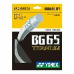 Žice za badminton Yonex BG 65 Titanium (10 m) - white