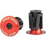 Wolf Tooth Alloy Bar End Plugs Red Gripovi