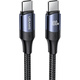 USAMS USB 2.0 Type C veza Crno 1.2m SJ524UBS01