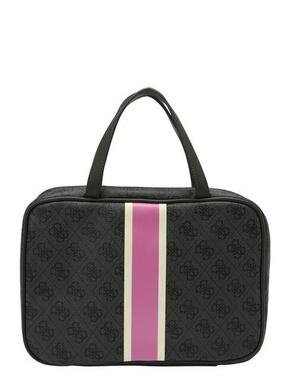 GUESS Kozmetička torbica roza / crna / bijela
