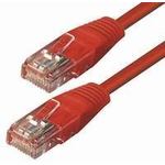 NaviaTec Cat5e UTP Patch Cable 0,5m red NVT-CAT5E-U029