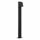 EGLO 900692 | Stagnone Eglo podna svjetiljka 100cm 1x GU10 400lm 3000K IP54 crno, prozirno