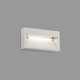 FARO 70501 | Path-FA Faro zidna svjetiljka 1x LED 390lm 3000K IP44 bijelo mat, prozirna