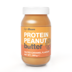 GymBeam Proteinski maslac od kikirikija 900 g slani karamel