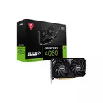 MSI GeForce RTX 4060 VENTUS 2X BLACK 8G OC, 8GB DDR6