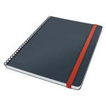 Leitz Cosy Soft touch sprialna bilježnica (B5), baršunasto siva, sa linijama