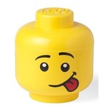 Žuta kutija u obliku glave LEGO® Silly ⌀ 16,3 cm