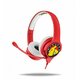 Dječje naglavne slušalice s mikrofonom OTL Pokémon Pikachu crveno-bijele