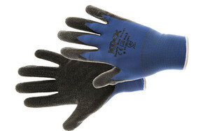 BEASTY BLUE rukavice najlon / lat blue 8