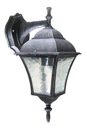 RABALUX 8396 | Toscana Rabalux zidna svjetiljka 1x E27 IP43 antik srebrna